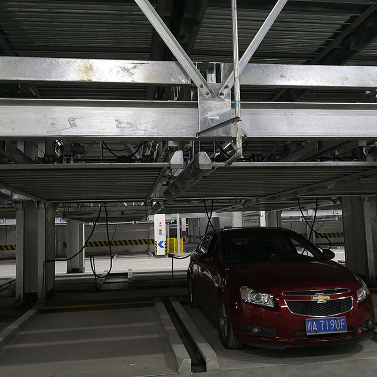 PSH2二層升降橫移式機械立體停車設備